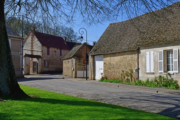 Boury Vexin France April 2017 Den Pittoreska Byn Våren — Stockfoto