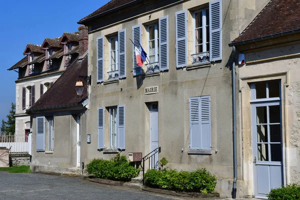 Vaudancourt Frankrijk April 2017 Het Schilderachtige Dorpje Het Voorjaar — Stockfoto