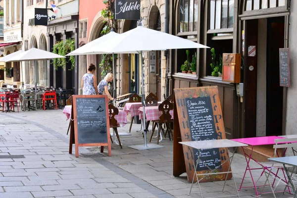 Strasbourg France July 2017 Picturesque City Center Summer — Stock Photo, Image