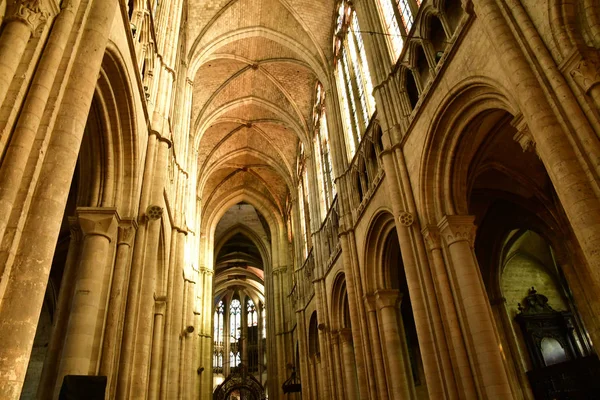 Evreux France Januar 2017 Die Gotische Kathedrale — Stockfoto