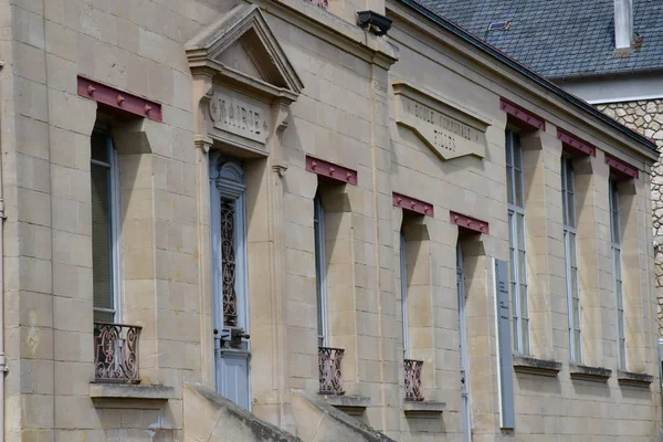 Verneuil Sur Seine Francia Luglio 2017 Centro Città — Foto Stock