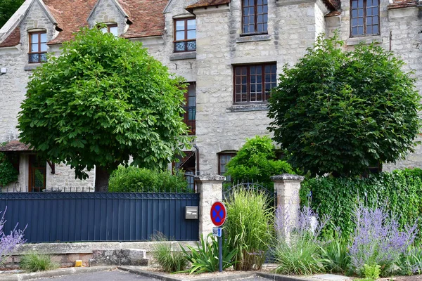 Verneuil Sur Seine Frankrijk Juli 2017 Het Centrum — Stockfoto