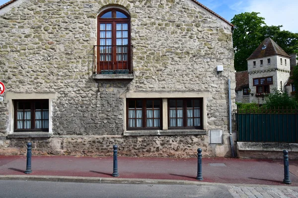 Verneuil Sur Seine Francia Julio 2017 Centro Ciudad — Foto de Stock