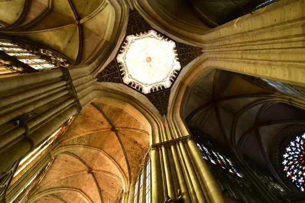 Evreux France January 2017 Gothic Cathedral — Stock Photo, Image