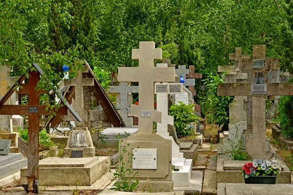 Sainte Genevieve Des Bois Francie Červen Ruský Hřbitov — Stock fotografie