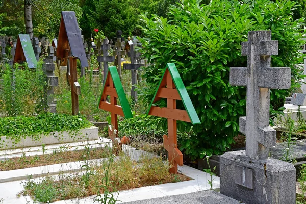 Sainte Genevieve Des Bois Fransa Haziran Rus Mezarlığı — Stok fotoğraf