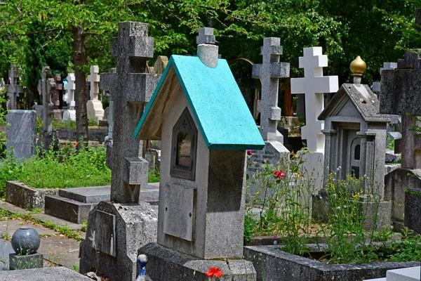 Sainte Genevieve Des Bois França Junho Cemitério Russo — Fotografia de Stock