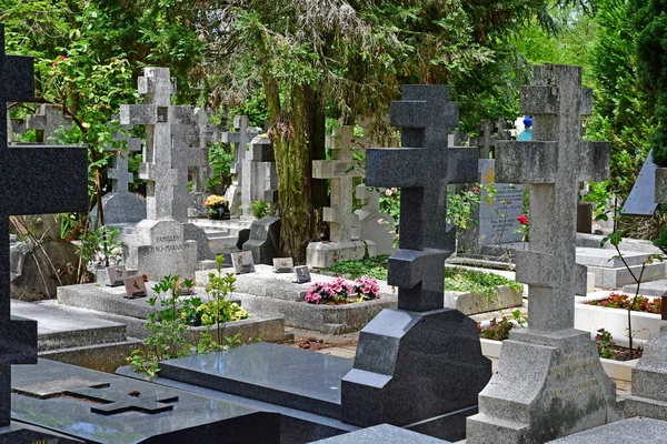 Sainte Genevieve Des Bois França Junho Cemitério Russo — Fotografia de Stock