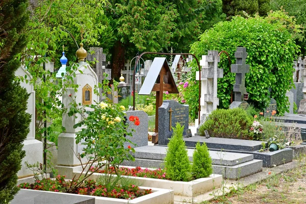 Saint Genevieve Des Bois France June Russian Cemetery — 图库照片