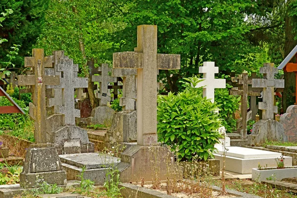 Saint Genevieve Des Bois France June Russian Cemetery — 图库照片