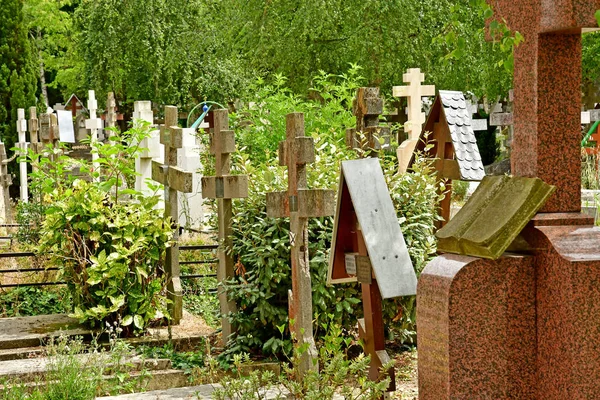 Sainte Genevieve Des Bois Francie Červen Ruský Hřbitov — Stock fotografie