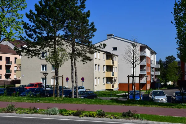 Verneuil Sur Seine Francia Abril 2017 Pintoresco Centro Ciudad — Foto de Stock