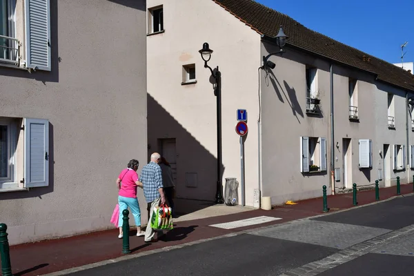 Verneuil Sur Seine France Avril 2017 Centre Ville Pittoresque — Photo