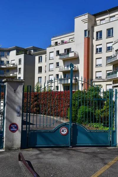 Verneuil Sur Seine Francia Abril 2017 Pintoresco Centro Ciudad — Foto de Stock