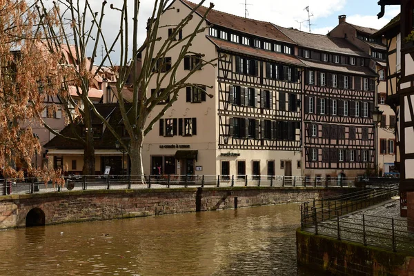 Страсбург Франция Марта 2017 Года Живописный Центр Города — стоковое фото
