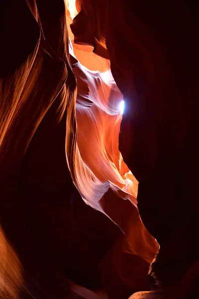 Page Usa Červenec 2016 Antelope Canyon — Stock fotografie