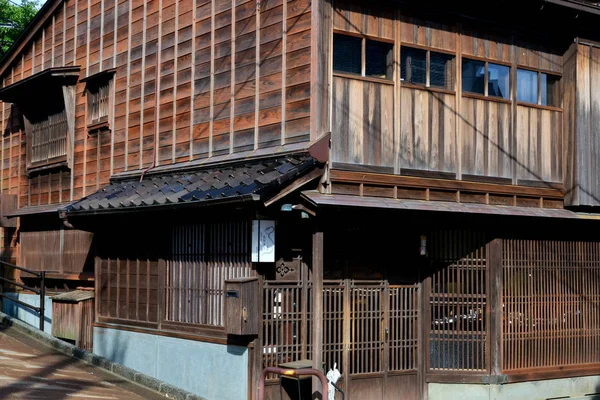 Kanazawa Japán Augusztus 2017 Régi Kerületi — Stock Fotó