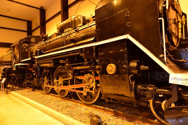 Kyoto Japón Julio 2017 Ols Tren Estación Saga Torokko Arashiyama — Foto de Stock