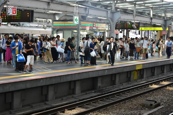 Osaka Japan Augusti 2017 Stationen — Stockfoto