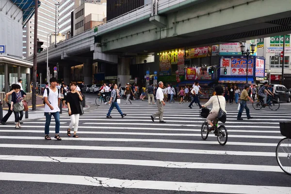 Osaka Japan August 2017 Namba District — Stock Photo, Image