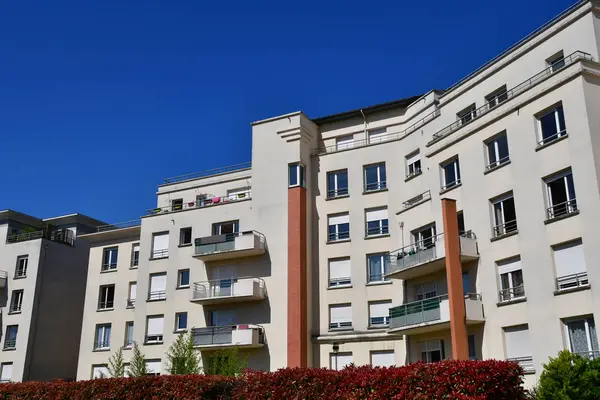 Verneuil Sur Seine Francia Aprile 2017 Pittoresco Centro Della Città — Foto Stock