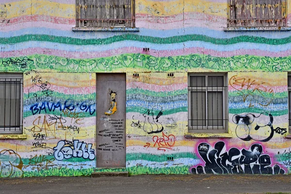 Saint Nazaire Francia Aprile 2017 Vecchio Edificio — Foto Stock