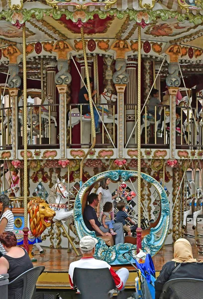 Strasbourg France July 2016 Carousel — Stock Photo, Image