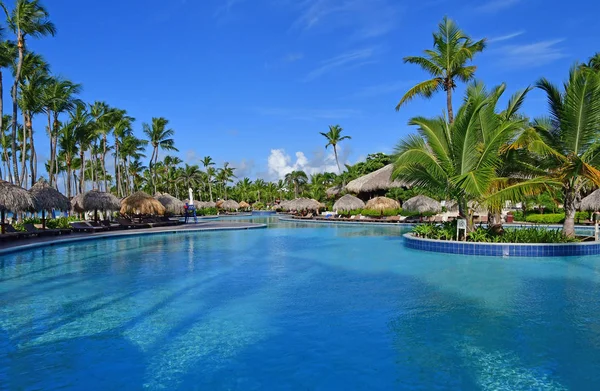 Punta Cana República Dominicana Mayo 2017 Piscina Hotel — Foto de Stock