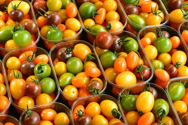 Pouliguen Frankrijk April 2017 Tomaten Markt — Stockfoto