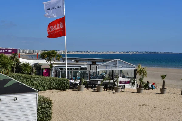 Baule Escoublac Francia Abril 2017 Playa —  Fotos de Stock