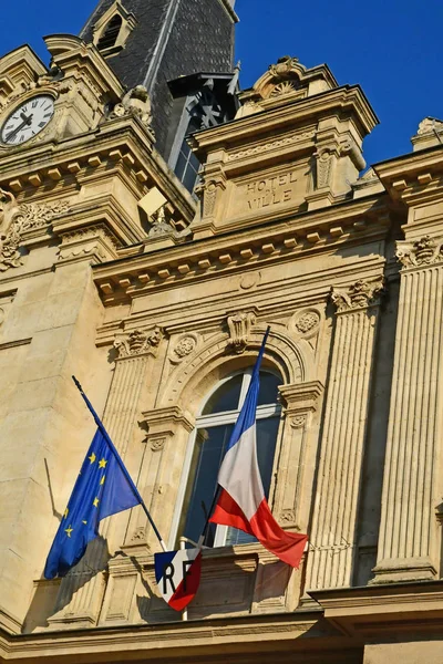 Meulan Yvelines France October 2017 City Hall — Stock Photo, Image