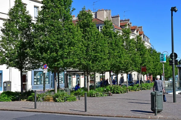 Saint Germain Laye Francia Agosto 2016 Pintoresca Ciudad Verano — Foto de Stock