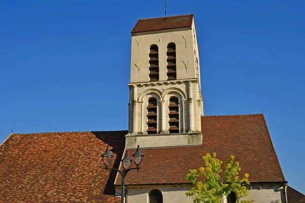 Verneuil Sur Seine Fransa Ekim 2017 Saint Martin Kilisesi — Stok fotoğraf