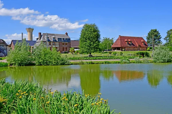 Neuville Chant Oisel France June 2017 Village Summer — Stock Photo, Image