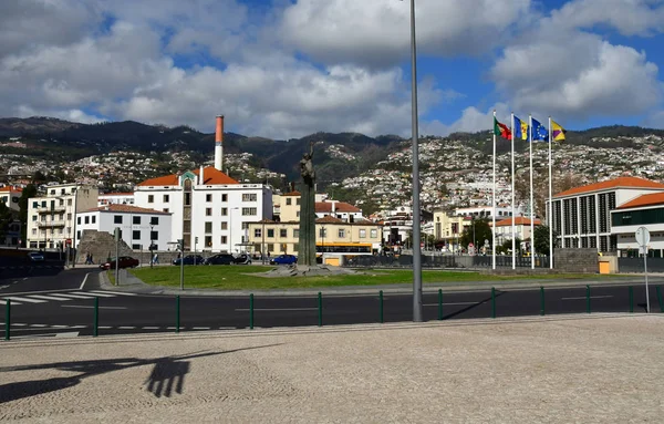 Funchal Portugalsko Února 2018 Centrum Města — Stock fotografie