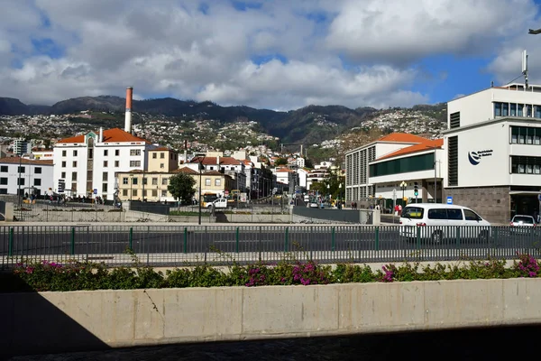 Funchal Portugália Február 2018 Város Központjában — Stock Fotó