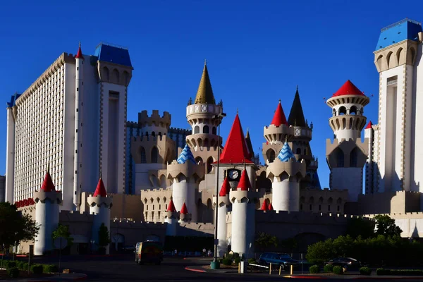 Las Vegas Estados Unidos Julio 2016 Excalibur Hotel Casino Strip — Foto de Stock