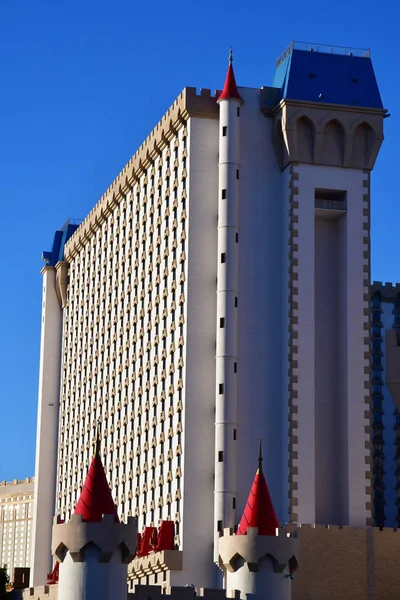 Las Vegas Usa Juli 2016 Excalibur Casino Hotel Strip — Stockfoto