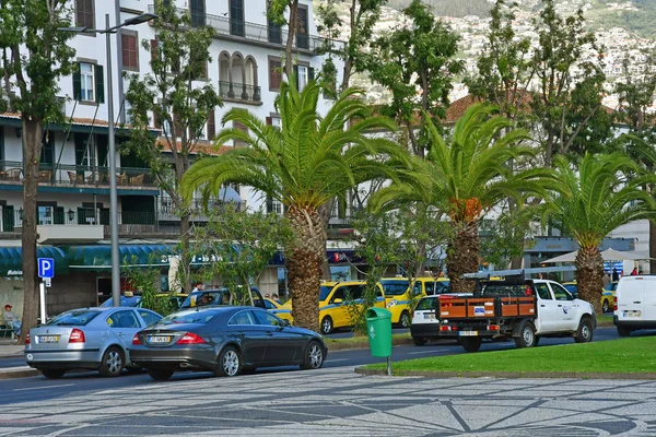 Funchal Portekiz Şubat 2018 Şehir Merkezi — Stok fotoğraf