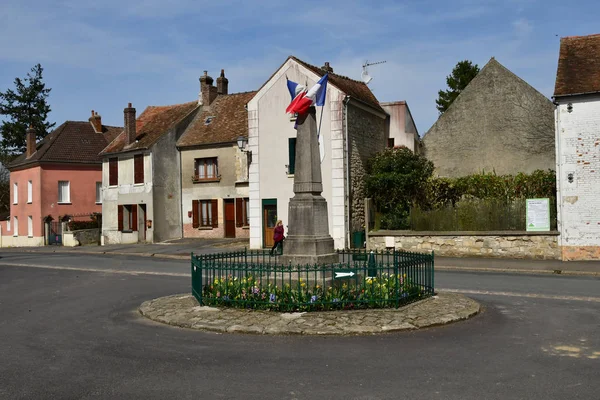 Cormeilles Vexin Frankreich April 2018 Das Malerische Alte Dorf — Stockfoto