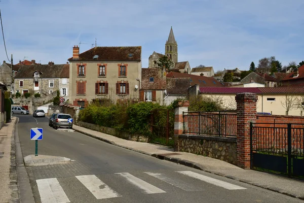 法国桑特乌伊 2018年4月6日 风景如画的老村 — 图库照片