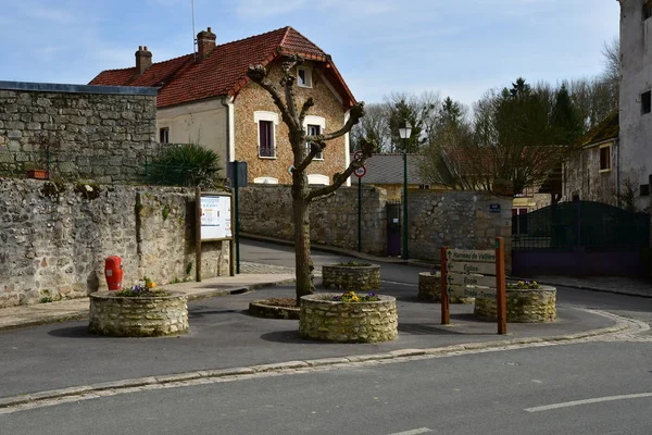 Santeuil Francia Abril 2018 Pintoresco Pueblo Antiguo —  Fotos de Stock