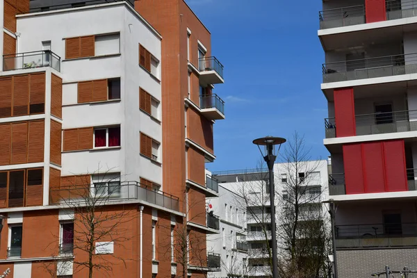 Cergy França Abril 2018 Cidade Moderna — Fotografia de Stock