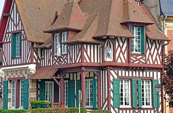 Deauville Francie Srpen 2016 Malebné Město Létě — Stock fotografie