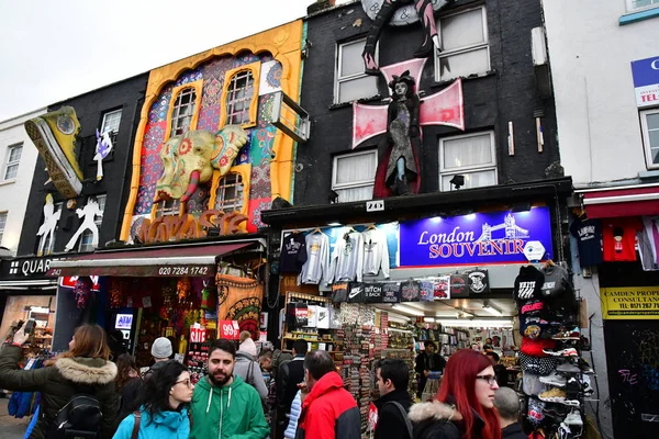 London England März 2018 Die Malerische Camden High Street — Stockfoto