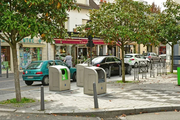 Les Mureaux Frankrike Oktober Oktober 2017 Sentrum – stockfoto