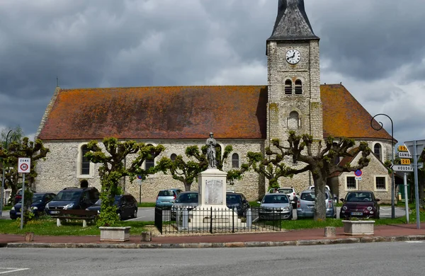 Bourdonne Fransa Mayıs 2018 Güzel Kilise — Stok fotoğraf