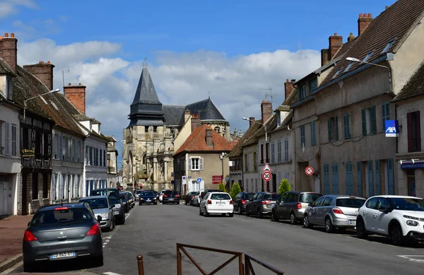 Houdan France 1Er Mai 2018 Église Historique — Photo