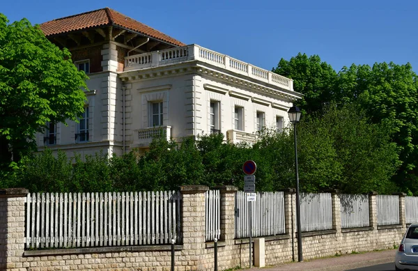 Maisons Laffitte Francja Kwietnia 2018 Miasto Wiosnę — Zdjęcie stockowe