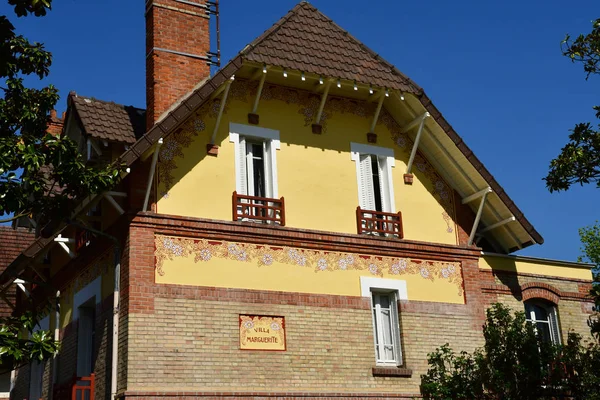 Maisons Laffitte Frankrijk April 2018 Stad Het Voorjaar — Stockfoto